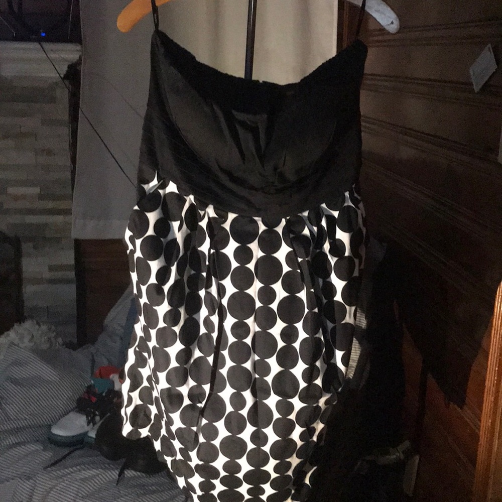 Black and white ,dress